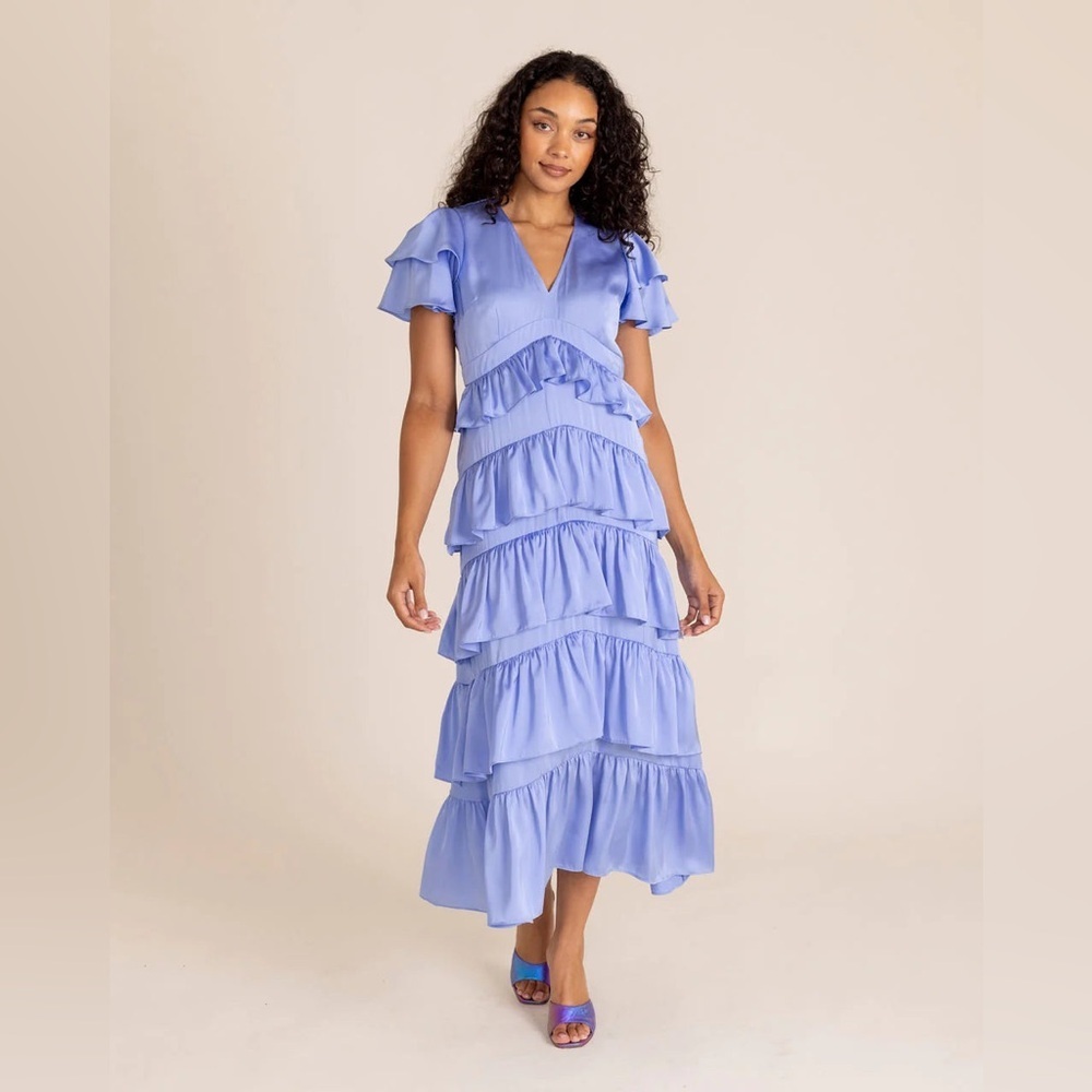 Alden Adair Penelope Dress in Periwinkle, Size S, nwt